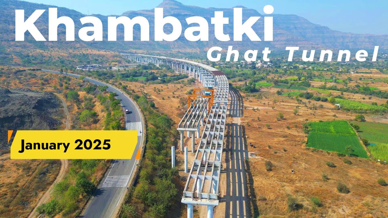 khambatki Ghat Tunnel January 2025 Latest Update NH48 Highway Pune Satara