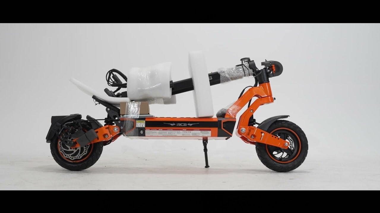 RCB D7 E-Scooter mit Stra&szlig;enzulassung (ABE) -Installation und Benutzung Video