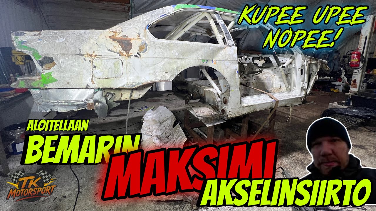 Bemari projekti alkaa! Akselinsiirto maksimit | JOKKIS 