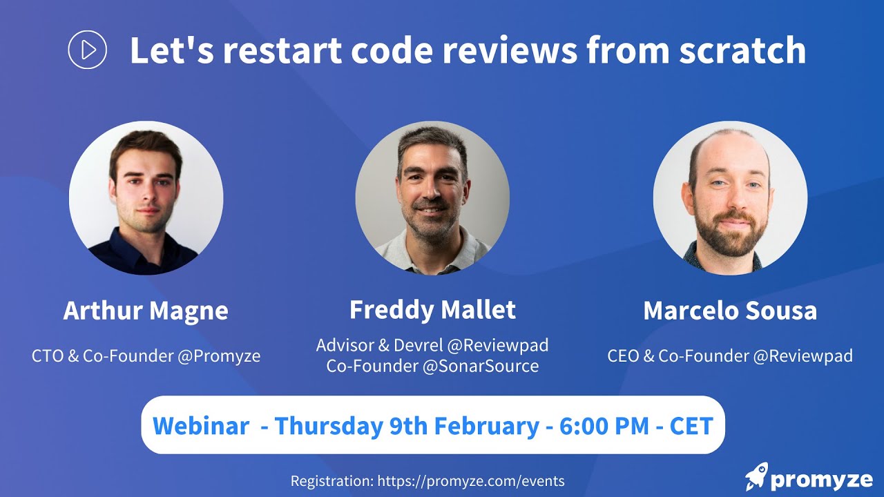 Let's restart code reviews from scratch