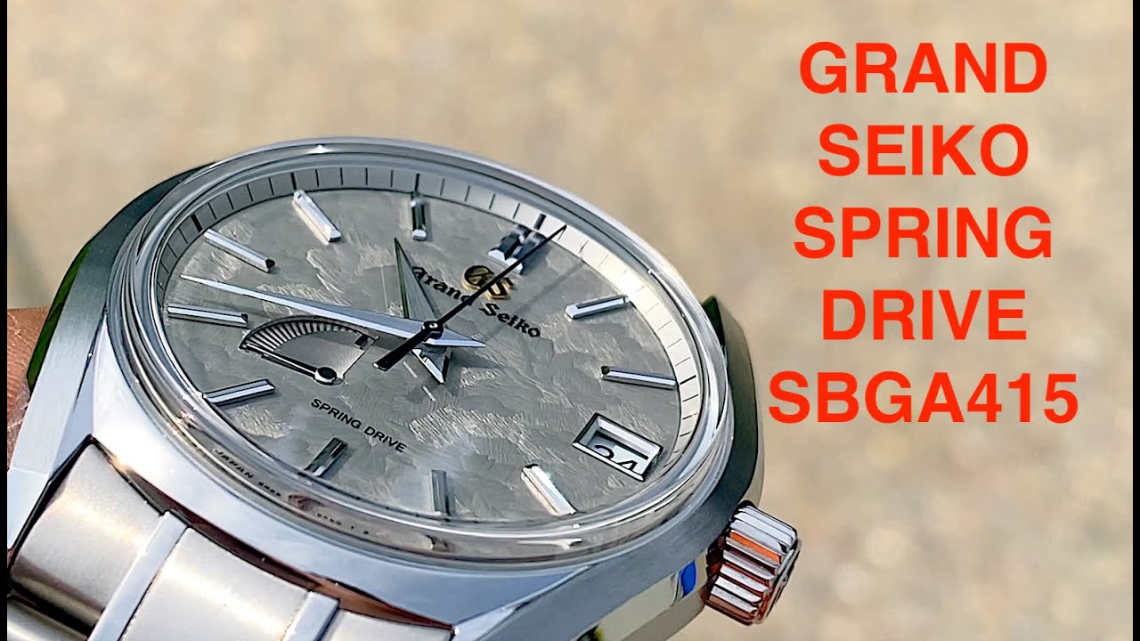 Grand Seiko Spring drive SBGA415 