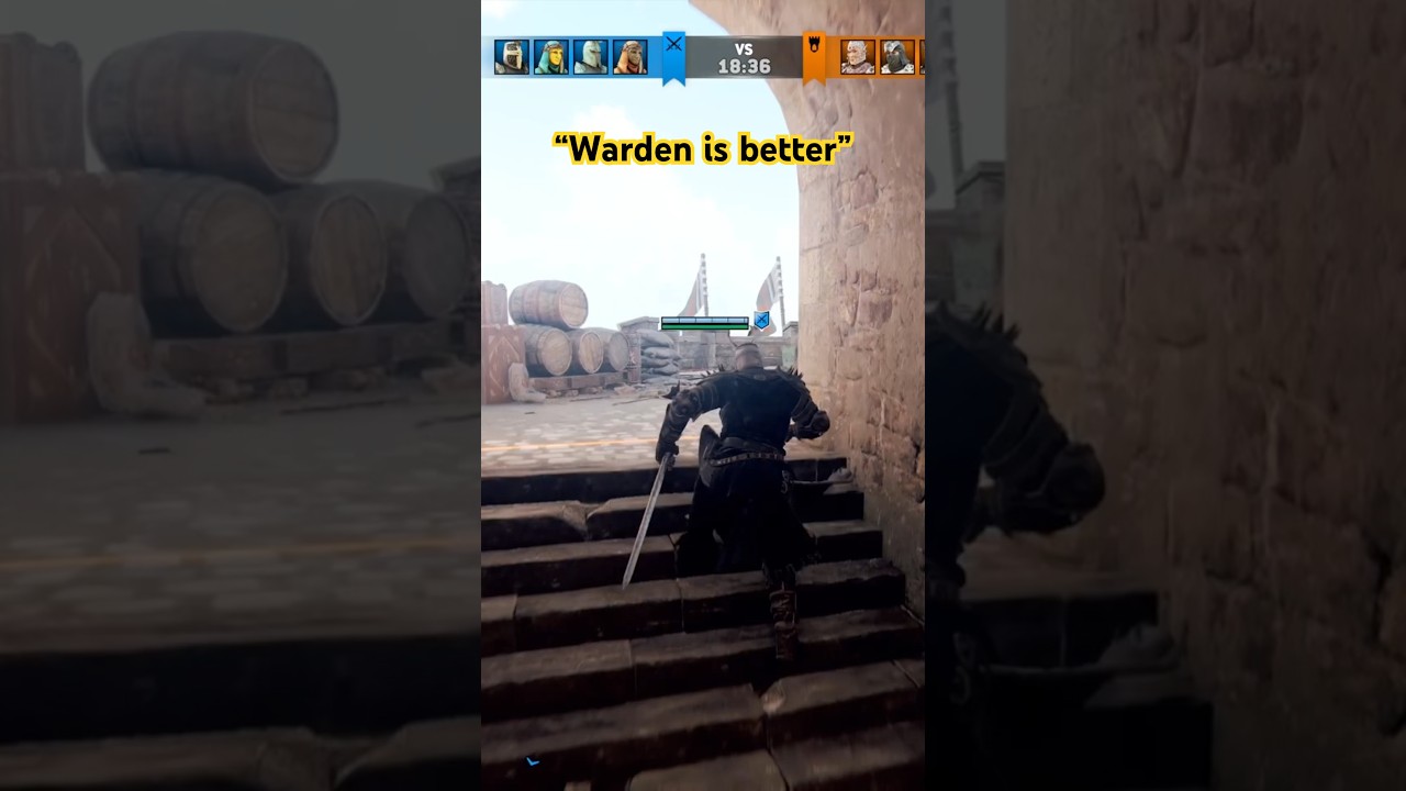 Warden Takes the Castle by force in for honor