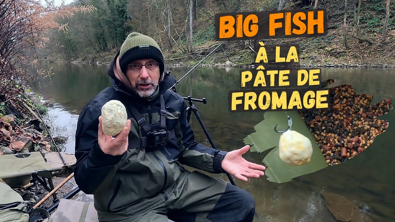 La Pâte de Fromage et le Big Fish, par l'odeur alléché  |  Pêche du Barbeau en Hiver