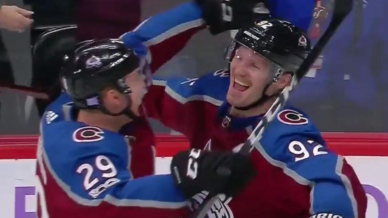 Avalanche captain Gabriel Landeskog scores first NHL hat trick