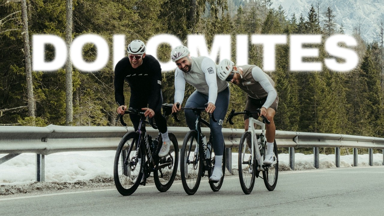 cycling the Dolomites with strangers that turned friends