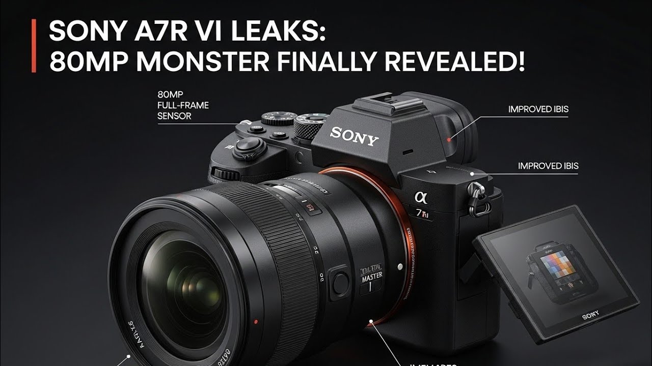 Sony A7R VI LEAKS: 80MP Monster Finally Revealed!