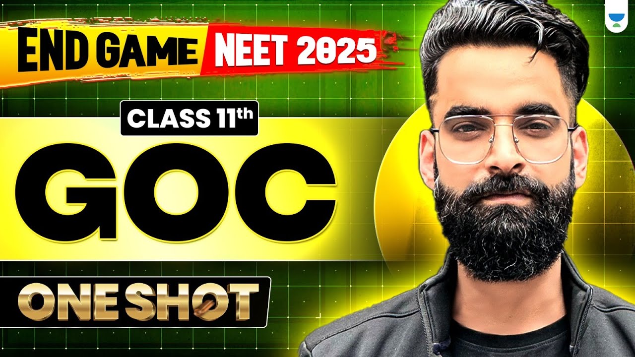 🔥NEET End Game: GOC | One Shot | Wassim Bhat  # neet2025 #neetenglish