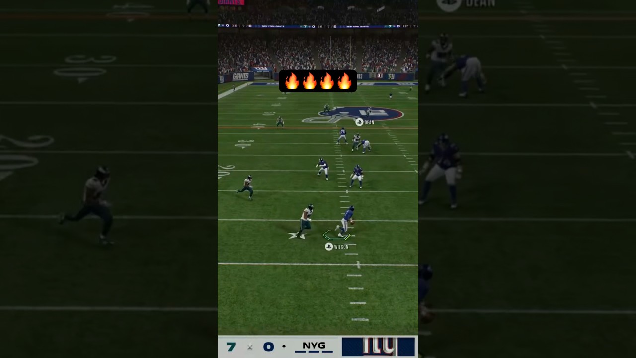 RUSSEL WILSON IN MADDEN 26 IS FIRE 🔥 #maddenclips #viralvideo #viralshorts #nygiants