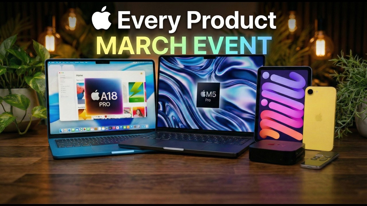 5 New Apple Products Dropping This Week !