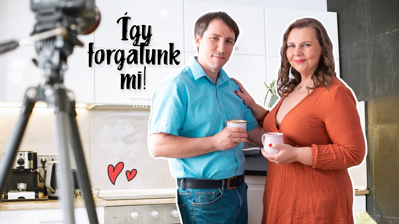 Ilyen egy receptvideó felvétele