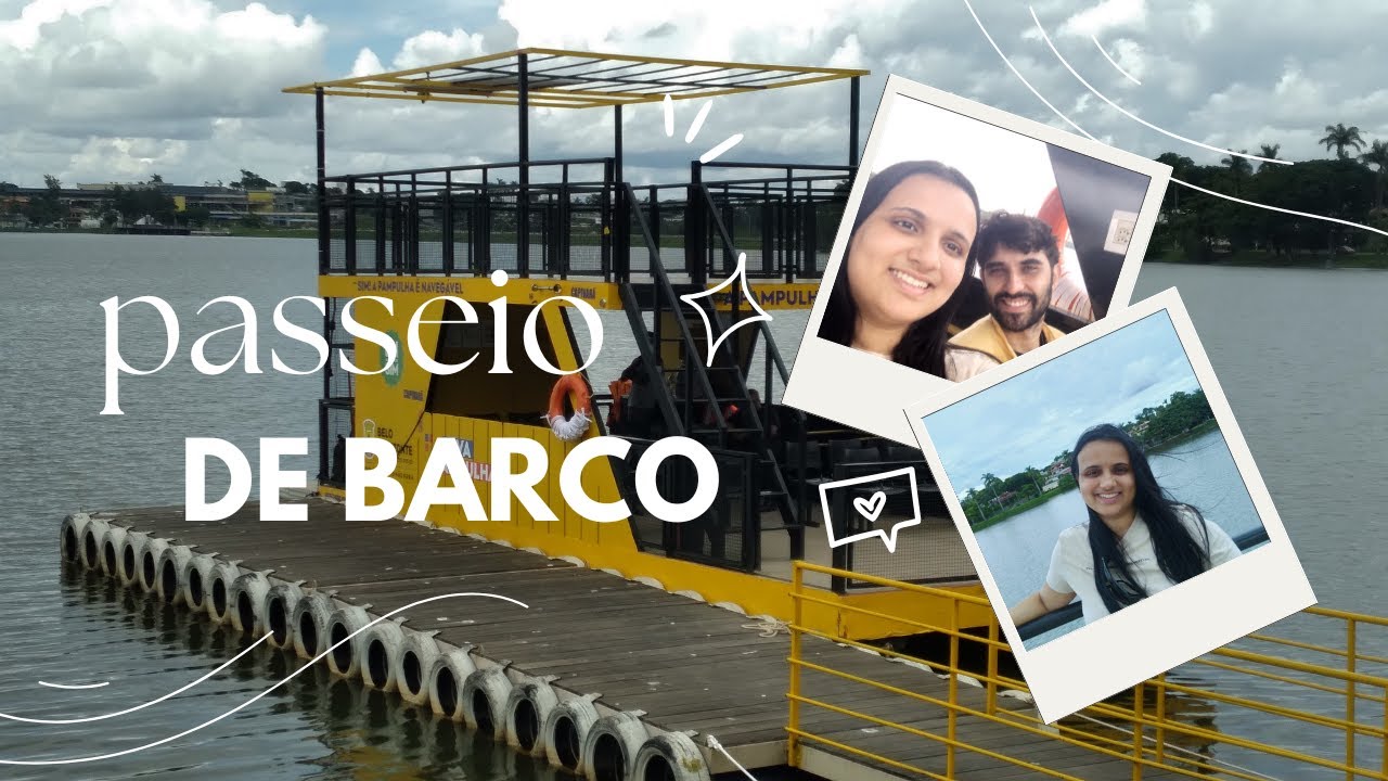 PASSEIO DE BARCO NA LAGOA DA PAMPULHA | UM DIA LEVE EM BH