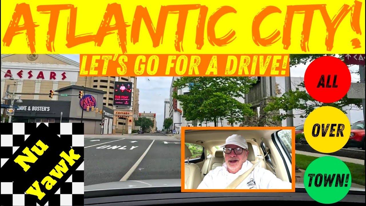 🟡 Atlantic City Driving Tour: Let's Drive Around & See What's Going On! Boardwalk To Marina & More!