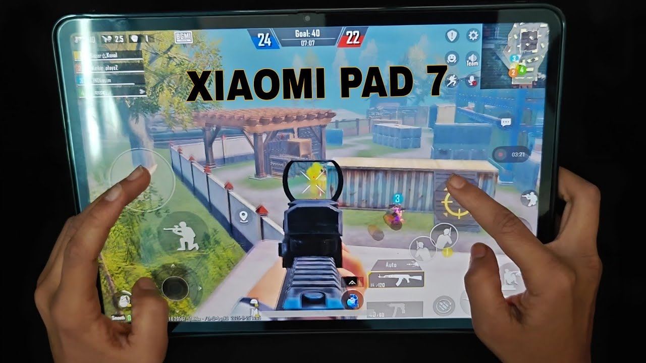 4.1 update 👍XIAOMI PAD 7 bgmi game tasting !!