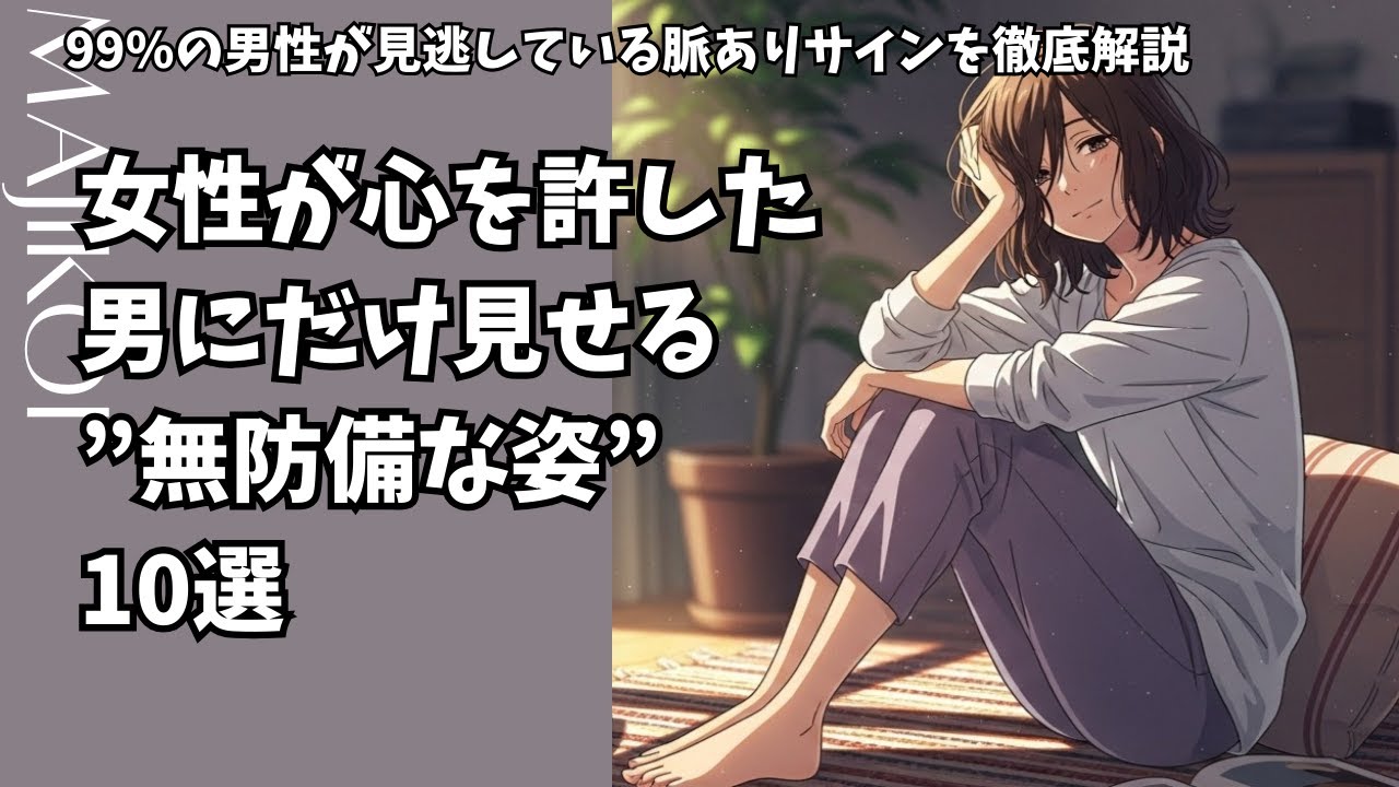 「もしかして俺だけ？」女性が心を許した男にだけ見せる”無防備な姿”10選