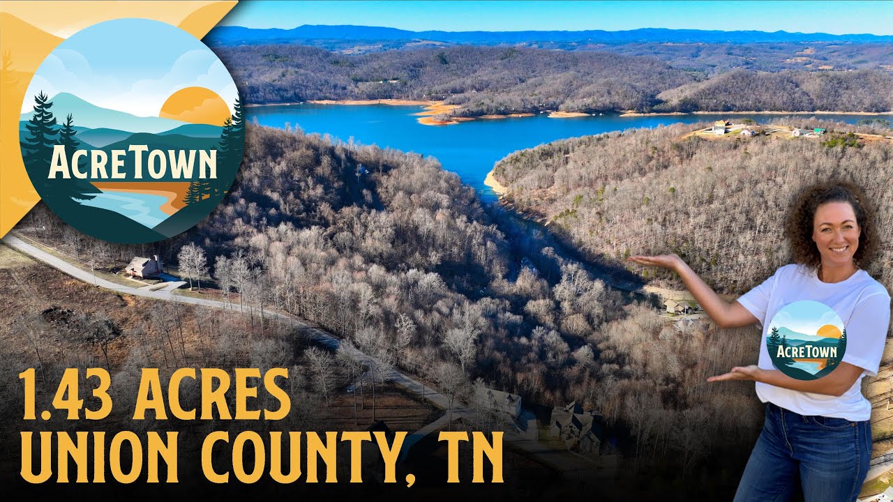 Cheap Land in Tennessee | 1.43 acres | Stunning Lake Views | Paved Road Frontage | 8 mins to Marina