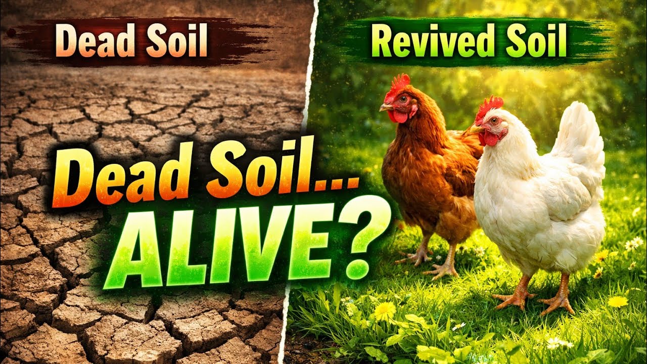 Chickens Brought Dead Soil Back to Life — And Nobody Talks About This