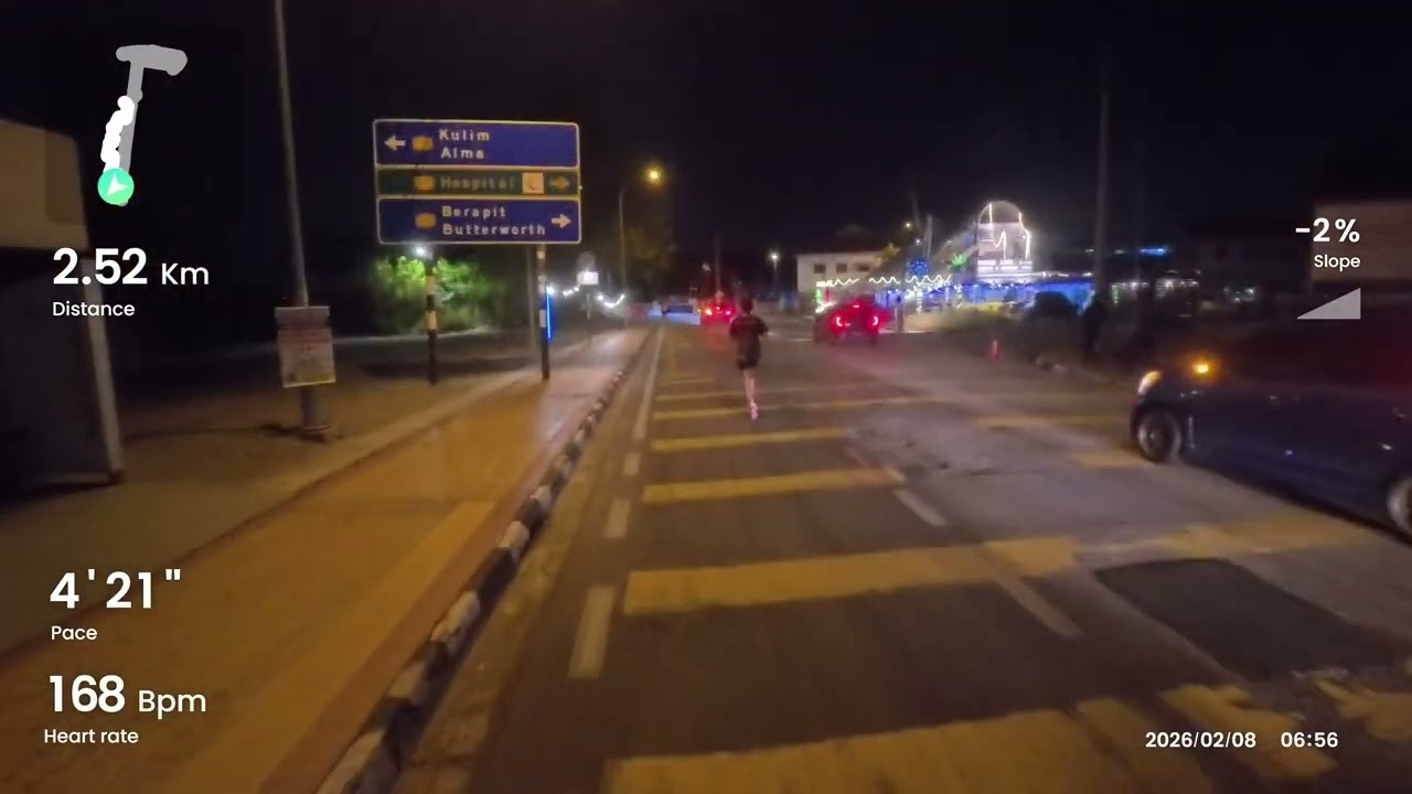 I Love Jit Sin Run 2026 10km 45 minutes Full Video POV