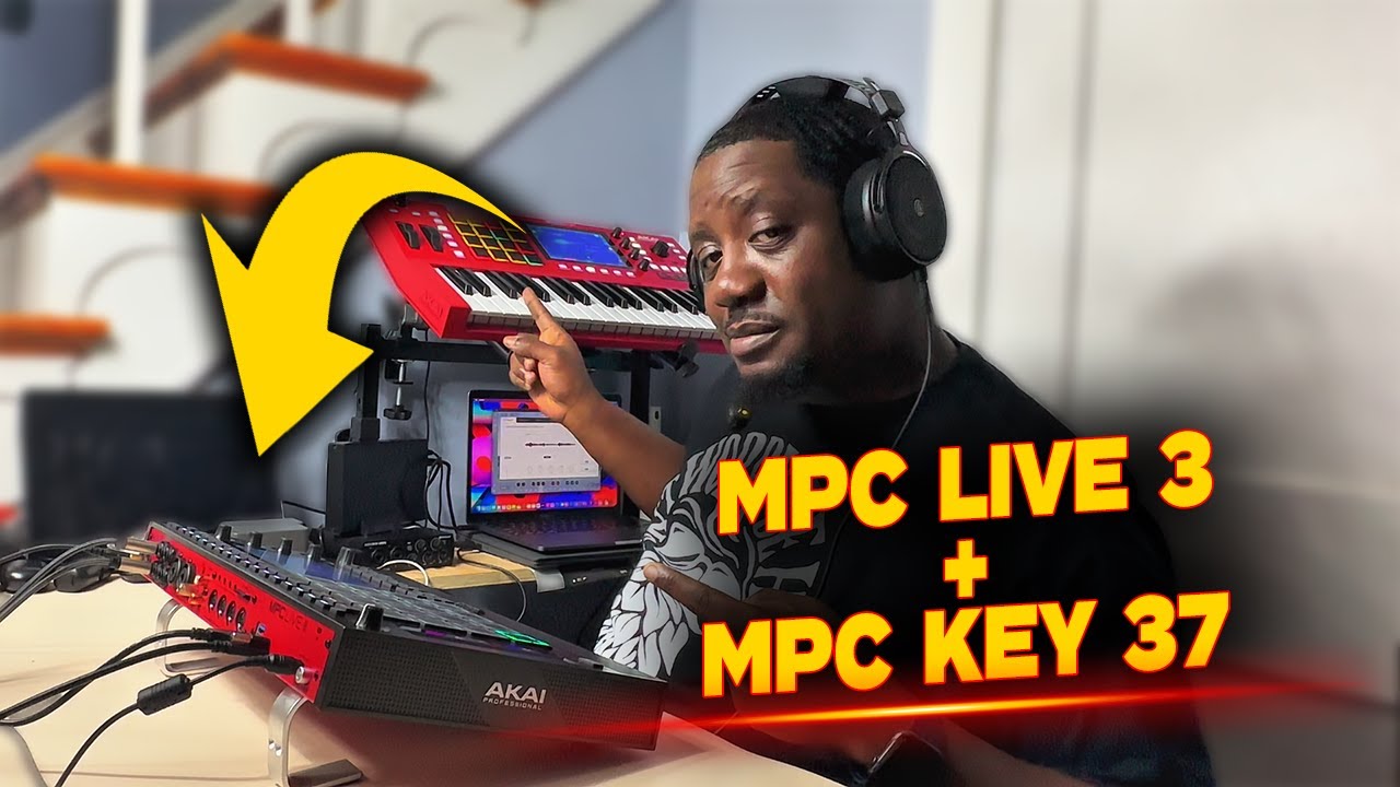 Создание битов с помощью MPC Live 3 + MPC key 37 вместе