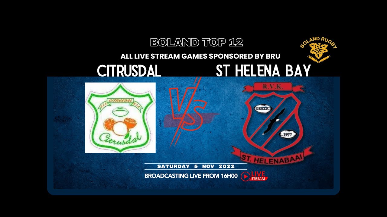 Boland Top 12: Citrusdal V St Helena Bay