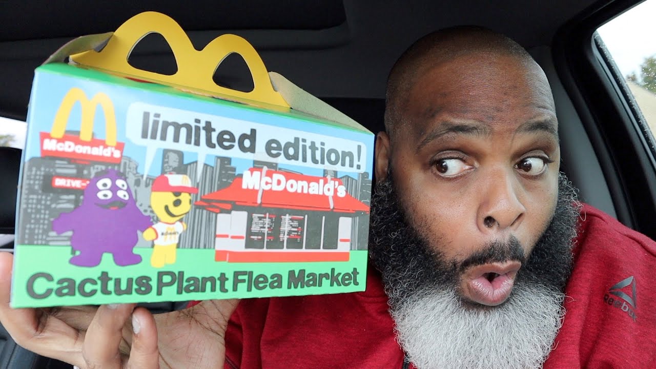 McDonald's NEW Cactus Plant Flea Market Meal Review!