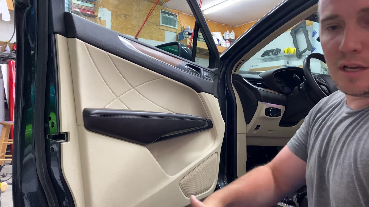 How to remove: 2015 Lincoln MKC front door panel