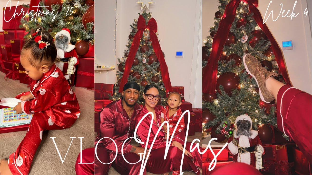 Christmas Vlog 🎄🎁 | Giving, Receiving, New Toddler Bathroom & More...