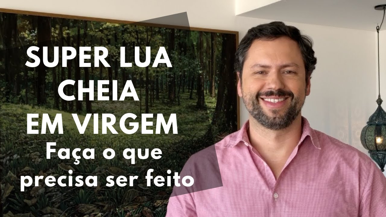 Super Lua cheia em Virgem