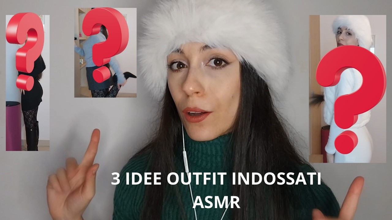 3 IDEE OUTFIT DI FINE INVERNO (VESTITI INDOSSATI) /ASMR ITA