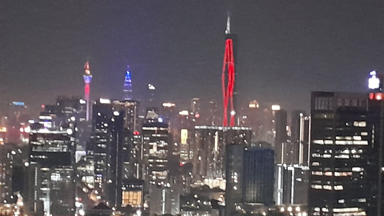 Malaysia Independence Day - fireworks (Kuala Lumpur)