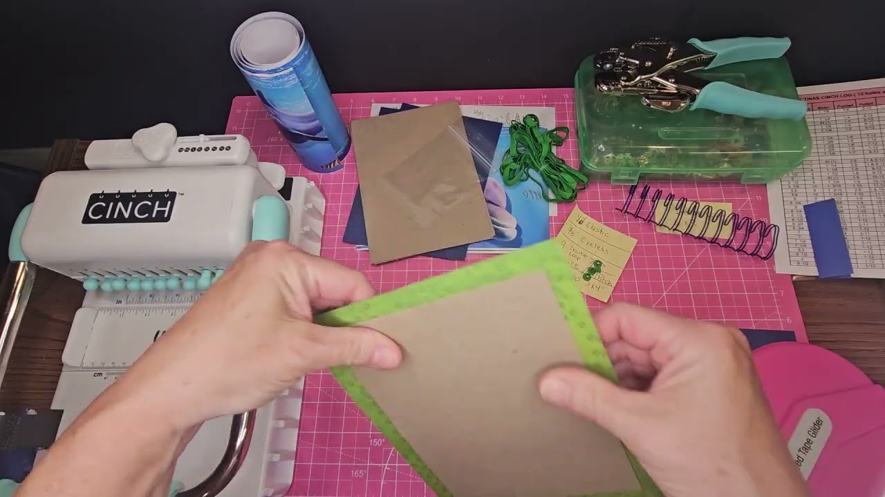 Cinch coloring notebook. With stickers and crayons.
