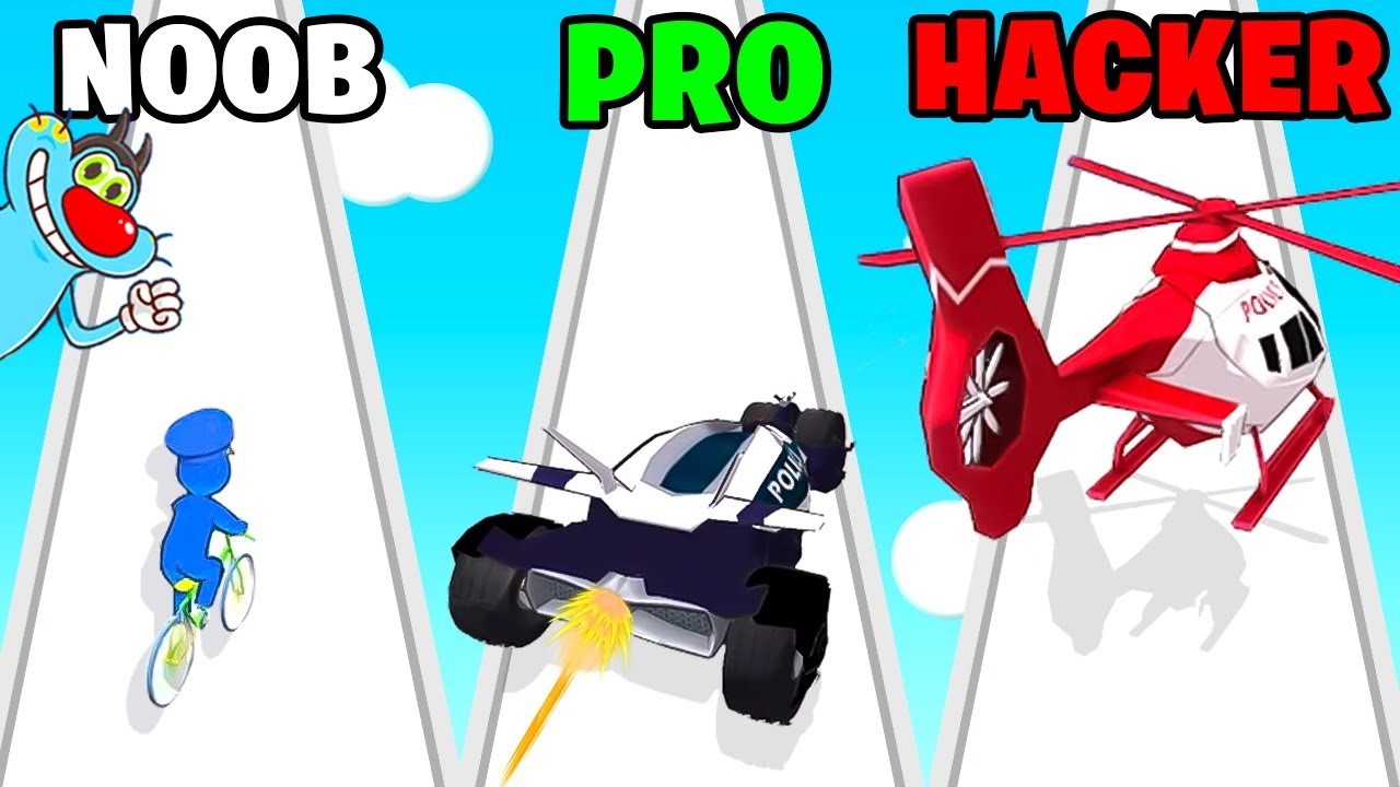 NOOB vs PRO vs HACKER | In Super Car 3D | With Oggy And Jack | Rock Indian Gamer |