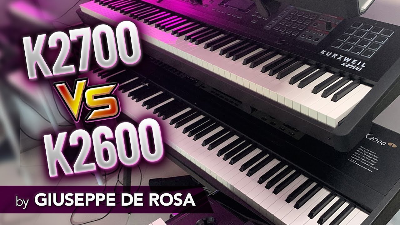 Kurzweil K2600 vs Kurzweil K2700