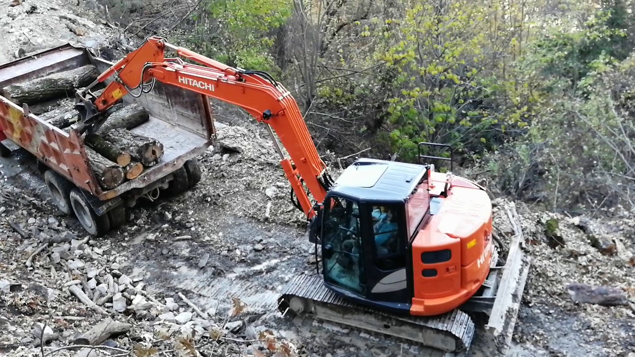 AS 950 TOMRUK YÜKLEME HITACHI 9 TONLUK MAKİNA