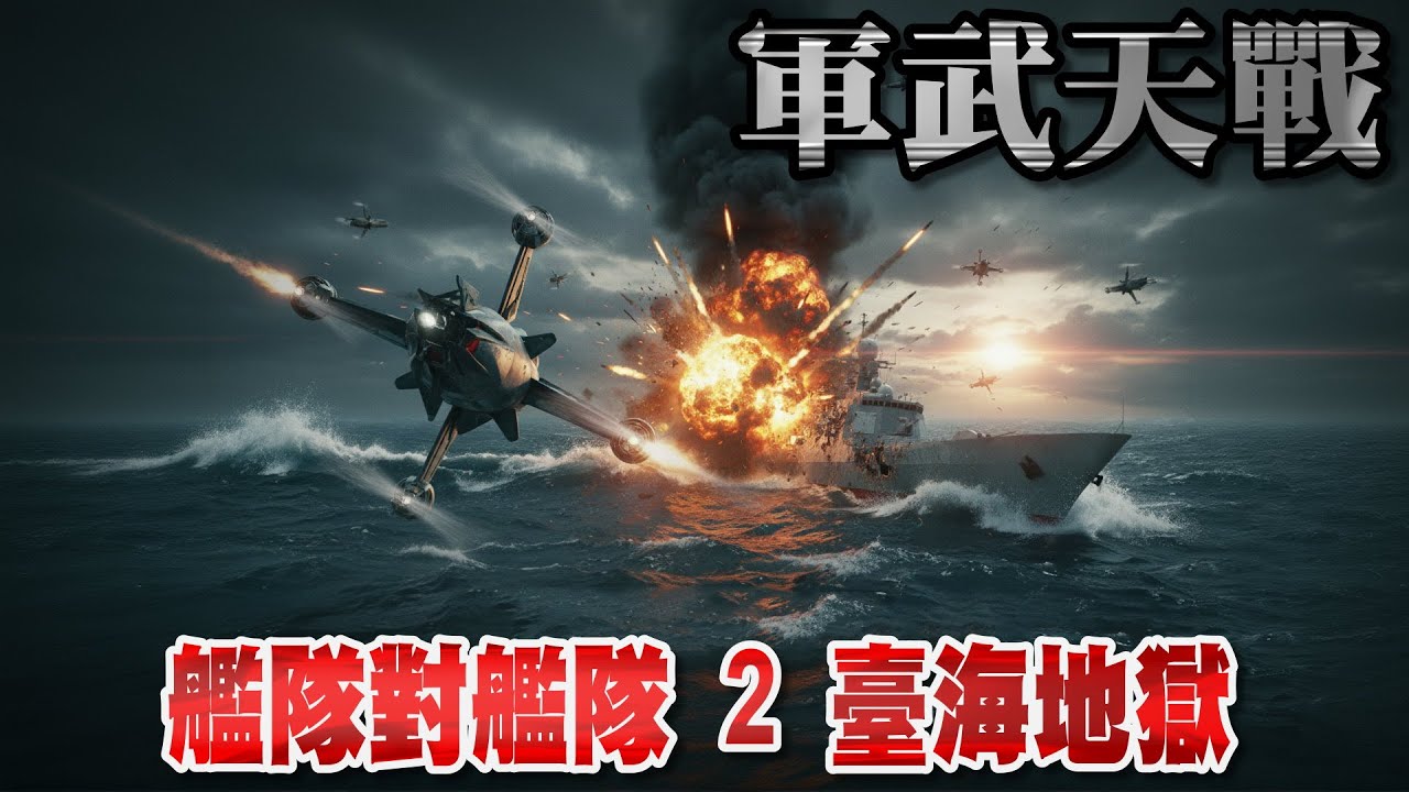 艦隊對艦隊2  臺海地獄 -  中科院勁蜂專案揭開無人機戰爭序幕 面對共軍大舉突入！ 臺版天上海上蜂群配合雄三精準斬首！解放軍驅逐艦支隊屢遭重創! 》軍武天戰