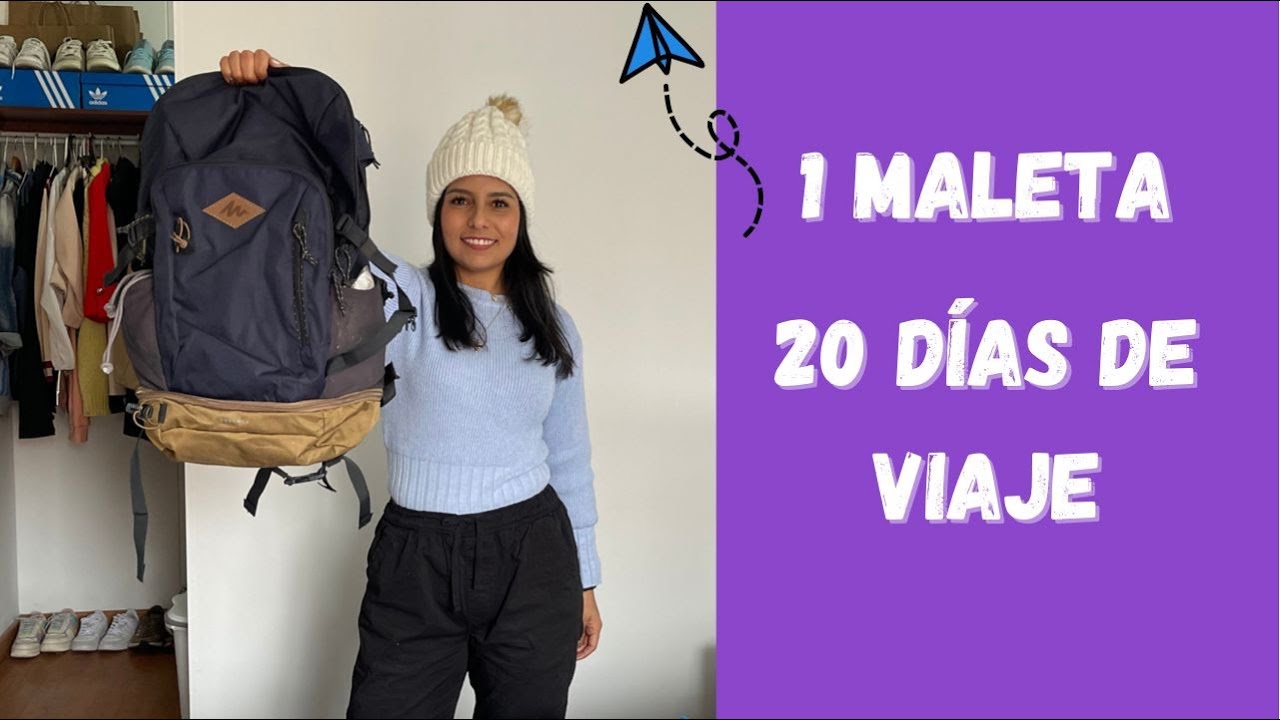Como preparar tu maleta para 20 dias de viaje en invierno. Europa- Africa -Asia