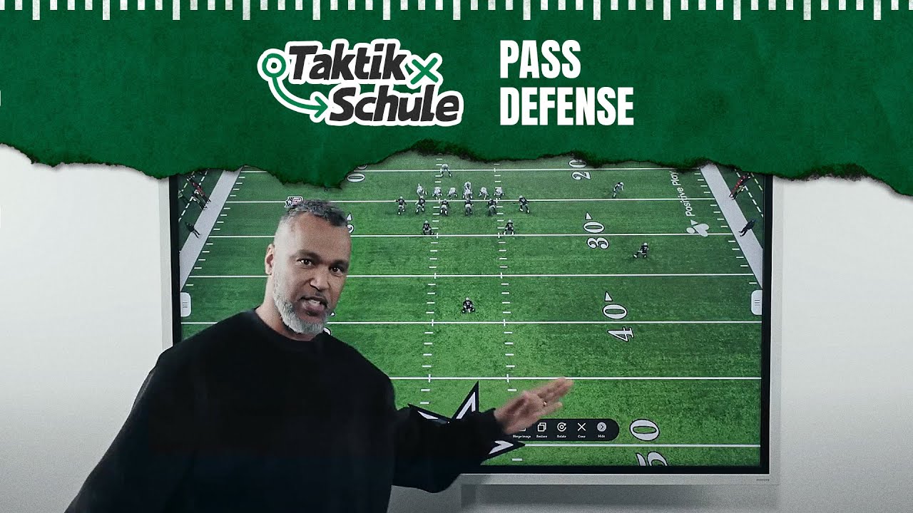 American Football: Passverteidigung mit Coach Esume
