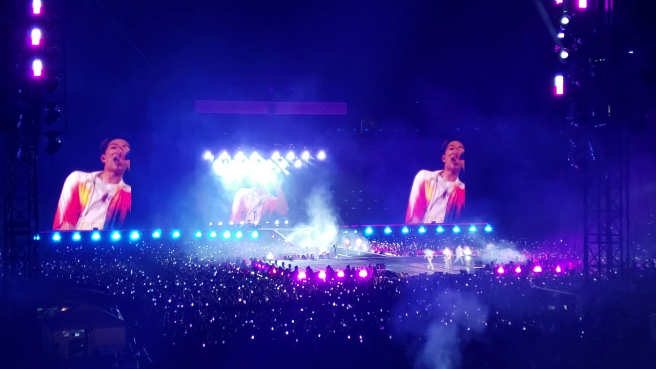BTS Speak Yourself Tour Day 1 at Rosebowl(DOPE, BAEPSAE, FIRE, AND IDOL)