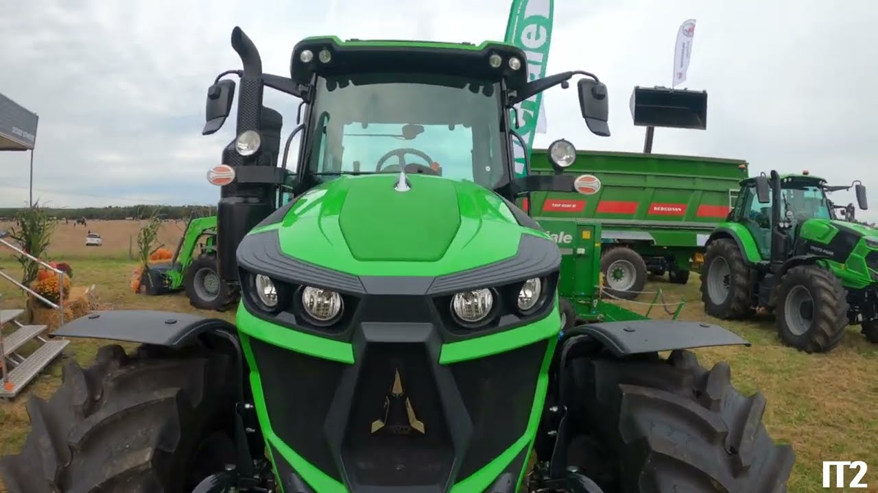 2024 #deutzfahr 6135c RV Shift 3.6 Litre 4-Cyl Diesel Tractor (134 HP) RMV Services at the Nationals