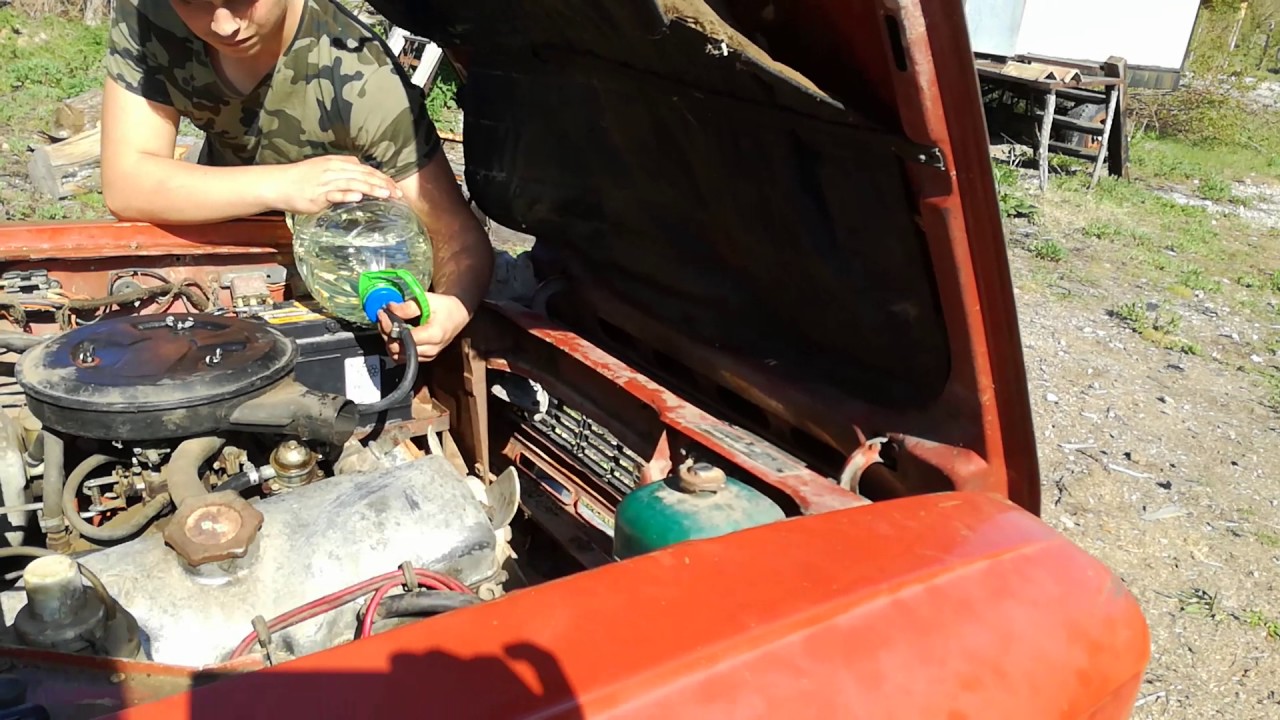 First start after 11 year(Moskvich 412)/ Първо палене на Москвич 412 от 11години