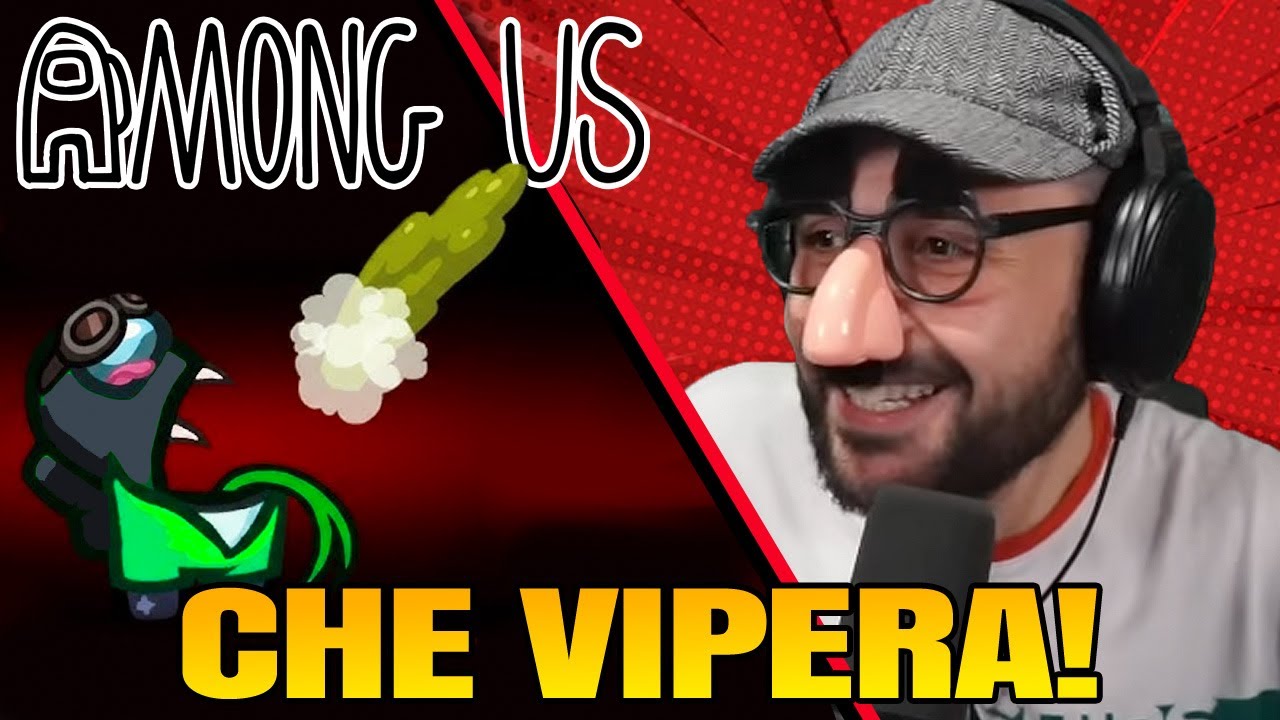 una VIPERA CHE NON AVETE MAI VISTO! - AMONG US