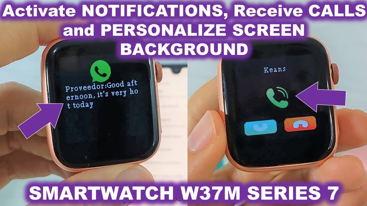 W37M SMARTWATCH 7