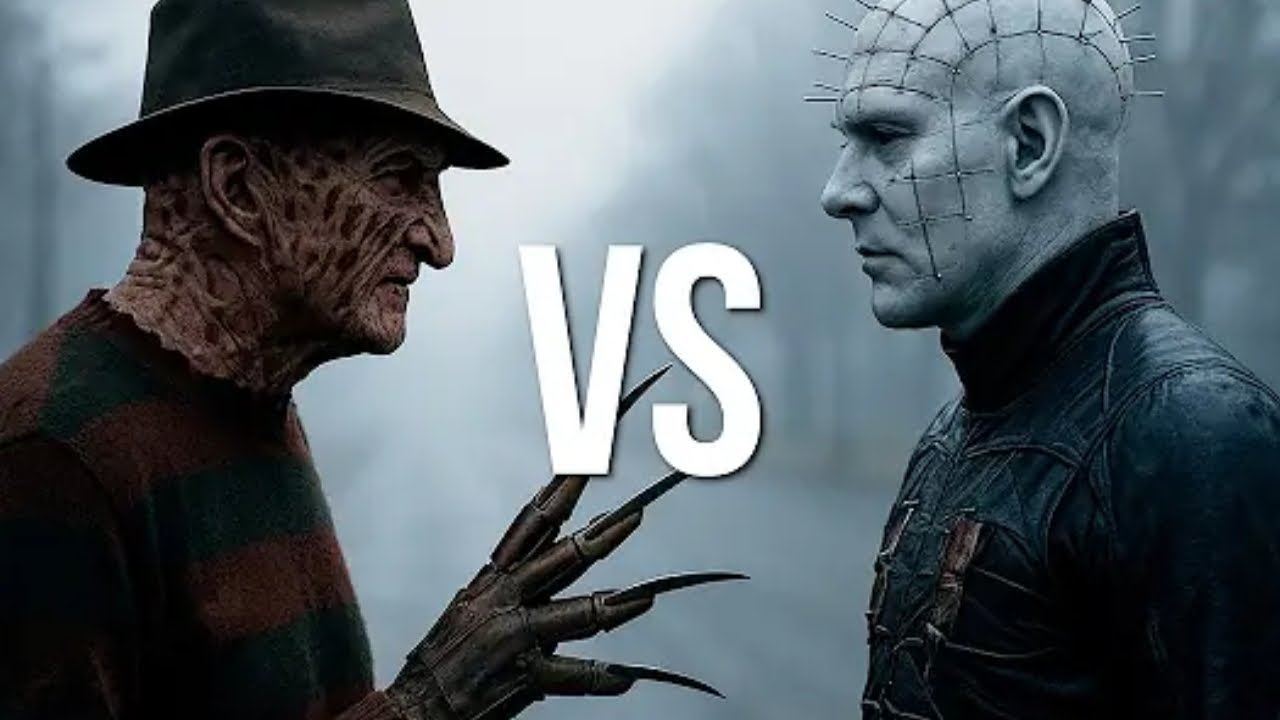 (AI Autotune #1) Freddy Krueger (Elm Street) vs Pinhead (Hellraiser) ft. @badboygang2036 (GRUMPUS X)