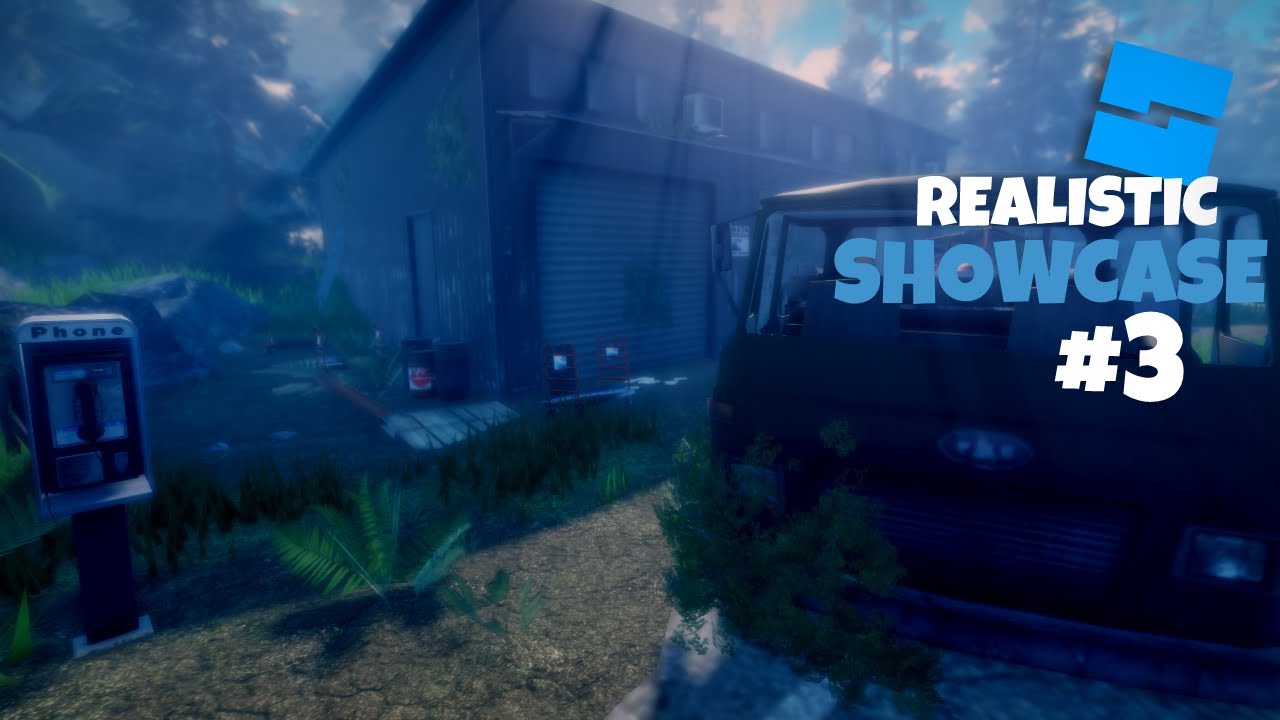 ROBLOX STUDIO - REALISTIC SHOWCASE #3 - Abandoned Warehouse