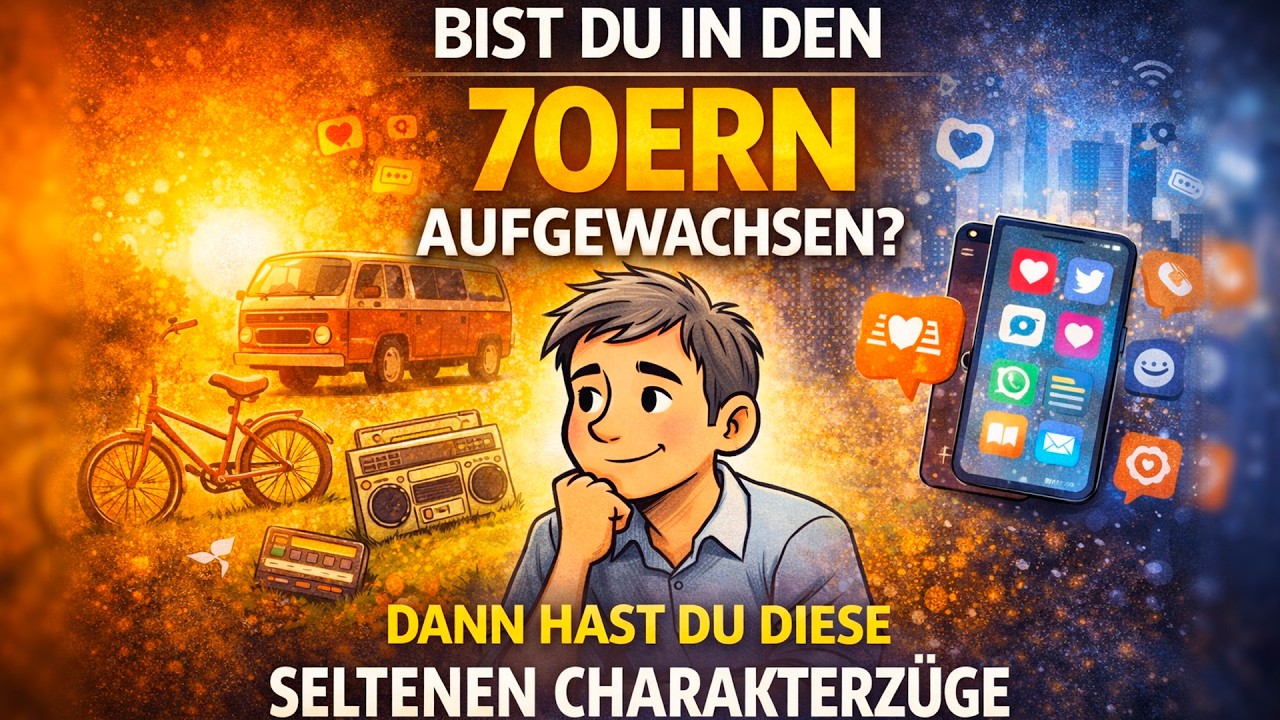 Sind Sie in den 70er Jahren aufgewachsen? Damals hattest du Fähigkeiten die es heute nicht mehr gibt