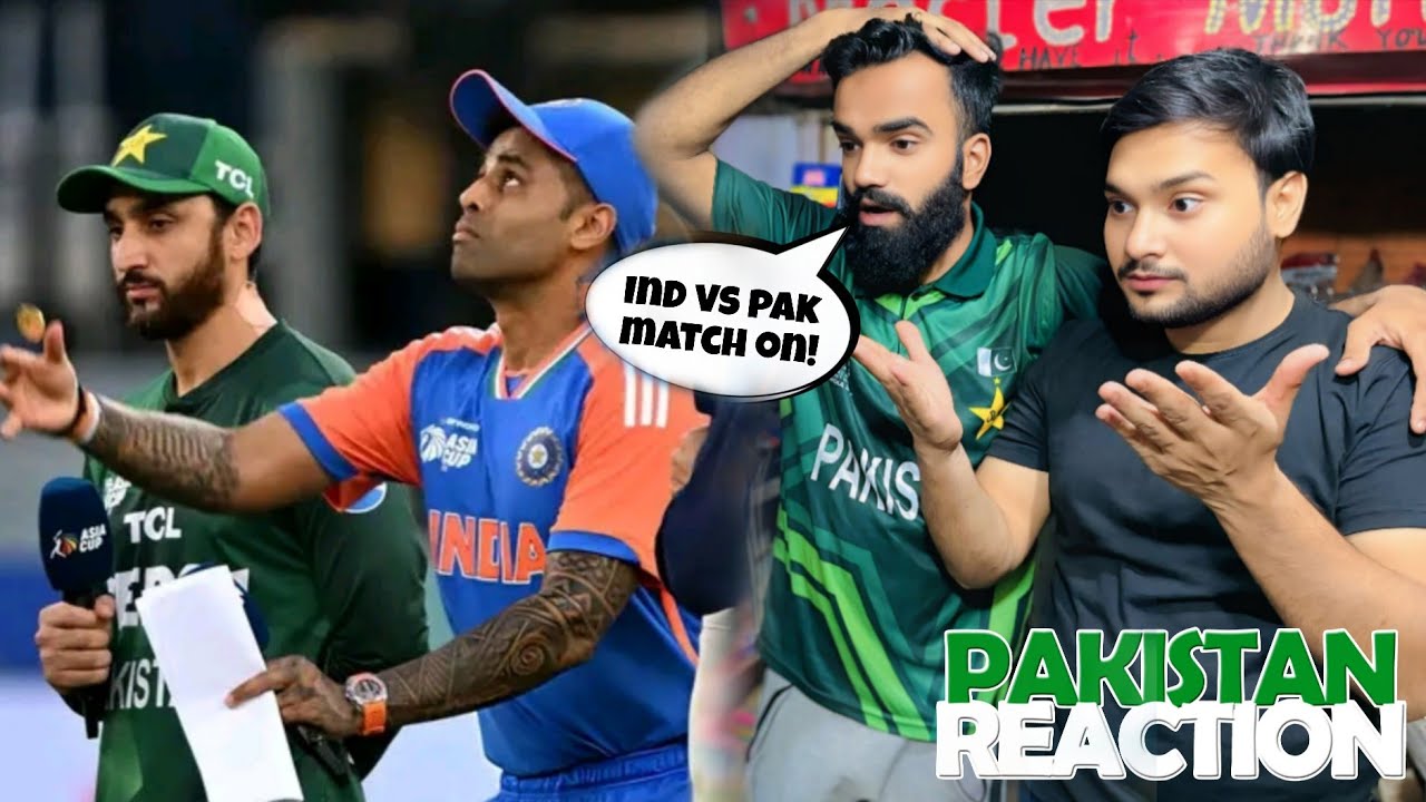 Good News🔴 Ind vs Pak Match on 😍 | Pak Public Reaction | Youngsters Ki Vynz 