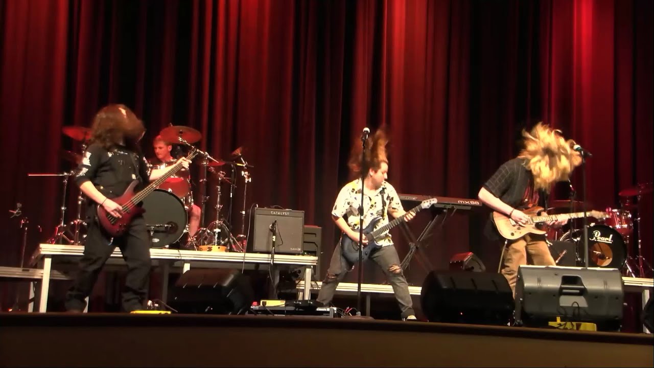 We played GOJIRA in front of our SCHOOL.... | Flying Whales COVER |