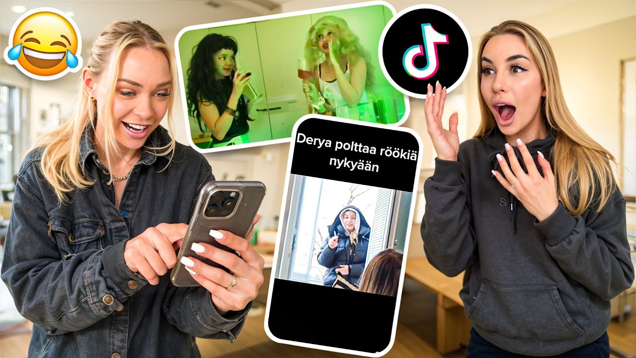 REAGOIDAAN MEISTÄ TEHTYIHIN OUTOIHIN TIKTOKKEIHIN 😳 - MEISTÄ TEHTIIN ELOKUVA 😂??