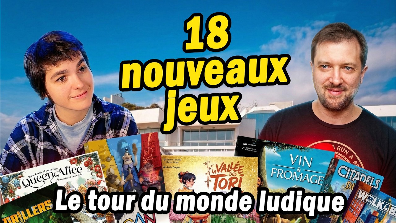 Les annonces de jeux post Cannes : le tour du monde ludique épisode 111