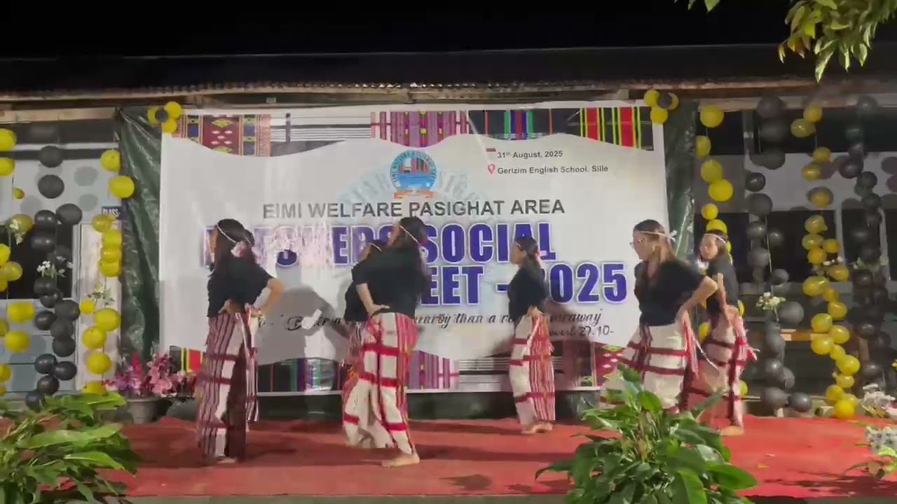 Ka Nam Chawisang ding in || Vaiphei Traditional Dance💃/ EWPA Freshers Meet 2025 || Arunachal Pradesh