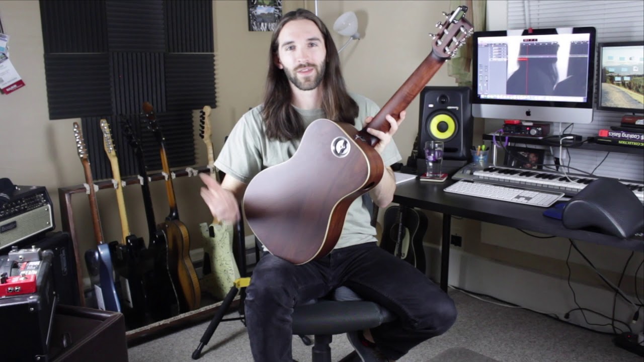 Journey Instruments Travel Classical Guitar Demo (OC520)